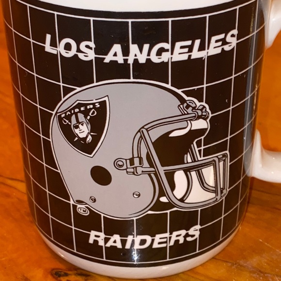 Vintage Los Angeles Raiders coffee mug. 8 oz - Picture 2 of 7
